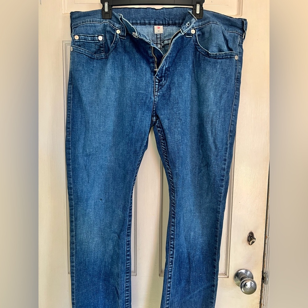 True Religion Ricky Relaxed Straight Jeans - Picture 3 of 16